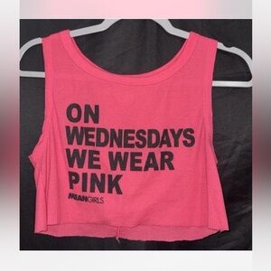 Mean Girls Pink Graphic Tank Top